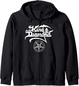 トップス si3p1e XLCHALLENGERSNAKINGLOGO HOODIE Amazon.com: King Diamond Logo Zip Hoodie : Clothing, Shoes & Jewelry